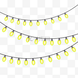 led投屏图片_细线上黄色的LED灯
