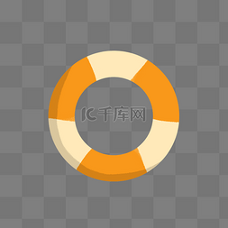 网游卡通图片_海边的游泳圈