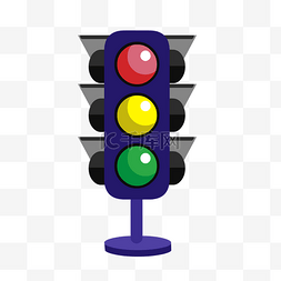 红绿灯卡通交通信号灯