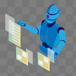 操作便捷图片_科技未来技术AI机器人智能