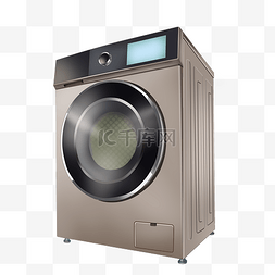 洗衣机衣服素材图片_全自动洗衣机