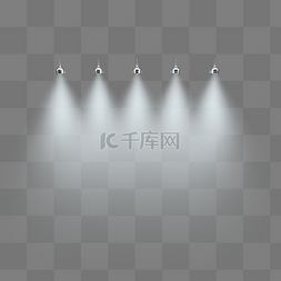 墙上的聚光灯图片_c4d聚光灯舞台灯光