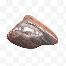 光滑岩石石头