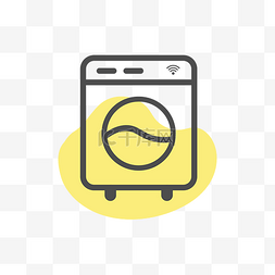智能家居科技图片_简约智能WIFI家用洗衣机