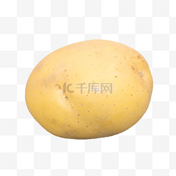 一个黄色土豆