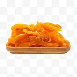 橘色红薯干