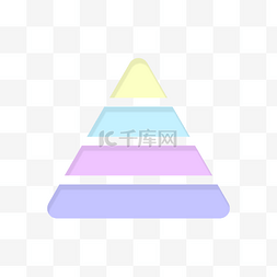 金字塔图片_三角形糖果块金字塔