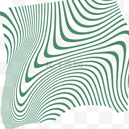 绿色流体条纹卷曲底纹平面纹理