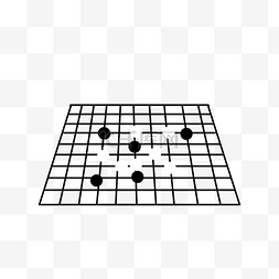 黑白围棋棋牌棋子