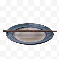 盘子和筷子图片_碟子和筷子