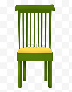 椅子背图片_绿色靠背椅子 