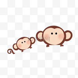 猴子送福图片_猴子小猴子