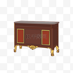 欧式家具小图片_欧式红木柜子 