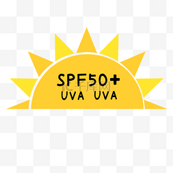 spf50图片_防晒标签