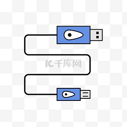 数码3c陈列图片_白色数据线