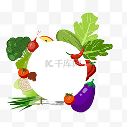 茄子美食图片_美食组合绿色蔬菜