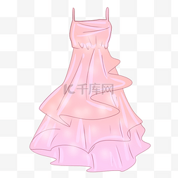 粉色漂亮仙女裙