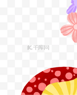 鲜艳的蘑菇图片_鲜艳的花朵和蘑菇