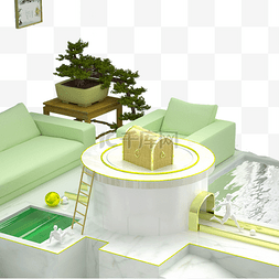 3d台面图片_3D立体家具免抠图