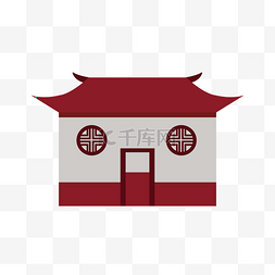 中式院墙建筑