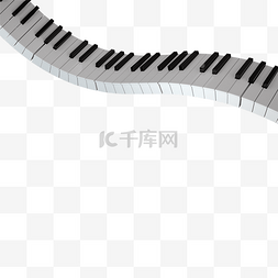键钢琴盘图片_立体创意钢琴