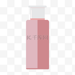 粉色化妆品瓶子图片_粉色化妆品