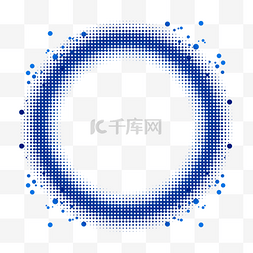 发散渐变图片_科技粒子渐变边框