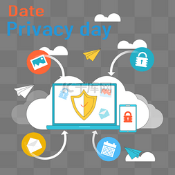 电脑相册相册图片_data privacy day上锁密码安全传输文