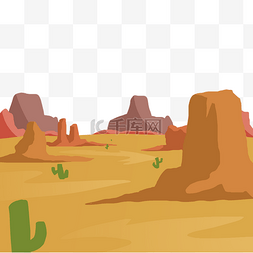 沙丘荒漠