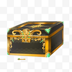 黄金宝箱箱子