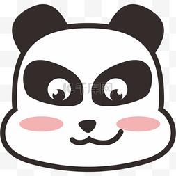 熊猫人动画素材图片_大熊猫头像