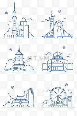 广州地标图片-广州地标图片素材免费下载-千库网