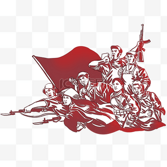个人vip和企业vip免费下载免抠元素革命知青个人vip和企业vip免费下载