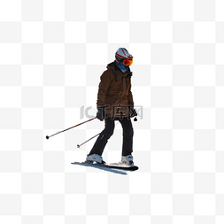 滑雪运动员图片_滑雪运动员在滑雪