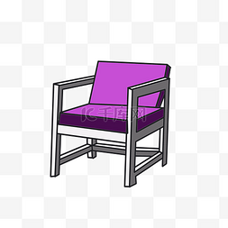 创意木质椅子图片_木质椅子装饰插画