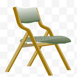家具展示台图片_皮质椅子家具插画