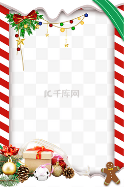 篮球圣诞帽图片_圣诞节边框