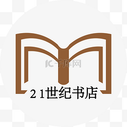 书本书店logo