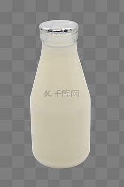 一瓶饮料牛奶