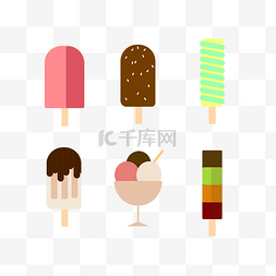 冰棍图标图片_冰淇淋元素小图标