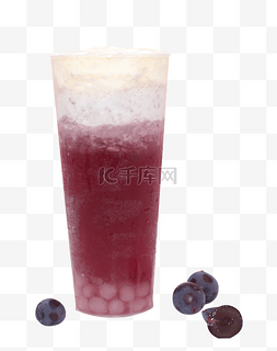 饮料冰凉图片_夏天冰凉的芝士葡萄网红冰饮饮料