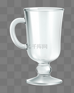 玻璃器皿玻璃器皿图片_玻璃杯子器皿插画