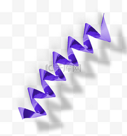 紫色纸条图片_紫色旋转型纸条