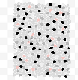 抽象不规则几何图片_抽象不规则黑白灰背景