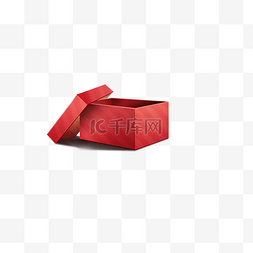 红色节日礼物盒图片_红色礼物盒