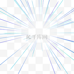 发散线条发散图片_放射状细蓝线线条发散