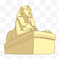 埃及守卫图片_埃及狮身人面像