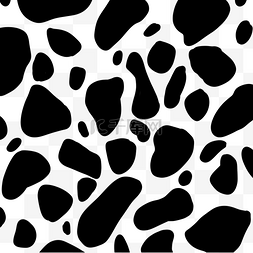 动物黑白图片图片_奶牛动物纹理奶牛花纹