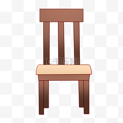 实木座椅图片_一把实木靠背椅子