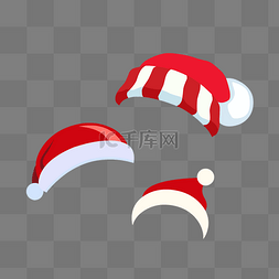 帽子圣诞图片_圣诞帽红色矢量圣诞
